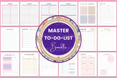 Master To-Do List for Optimal Productivity - CraftNest - Digital Crafting and Art