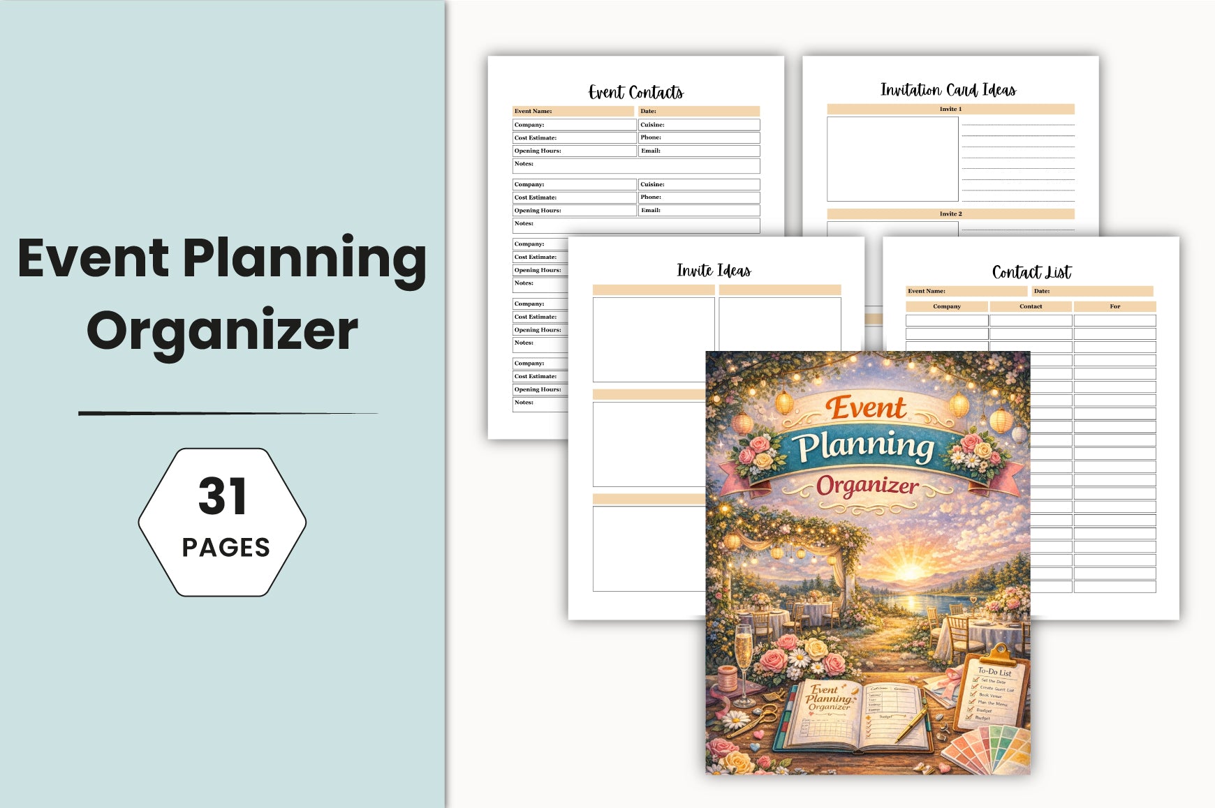 Event Planning Planner