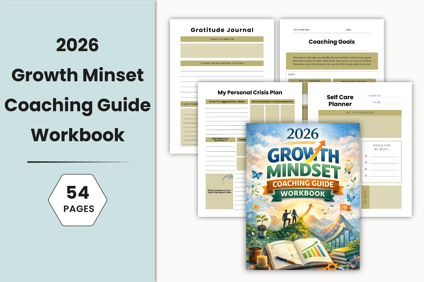 Growth Mindset Coaching Guide Workbook
