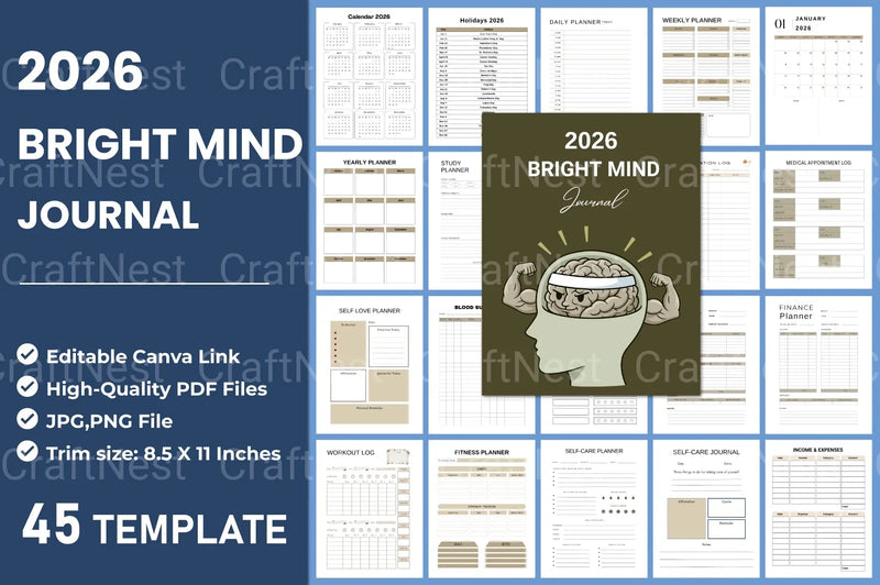 Bright Mind Design - CraftNest - Digital Crafting and Art