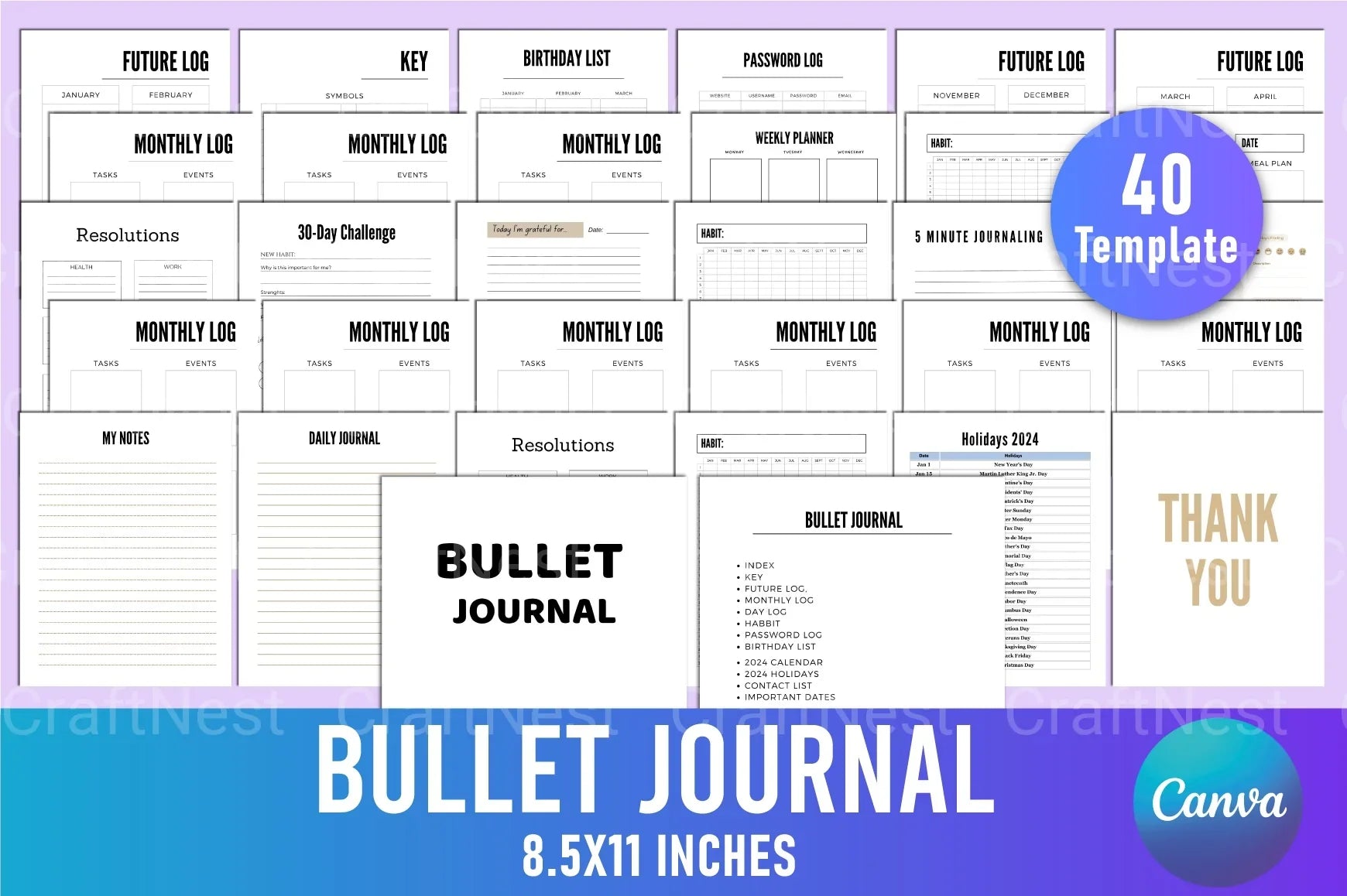 Elegant Bullet Design for Creative Projects - CraftNest - Digital Crafting and Art