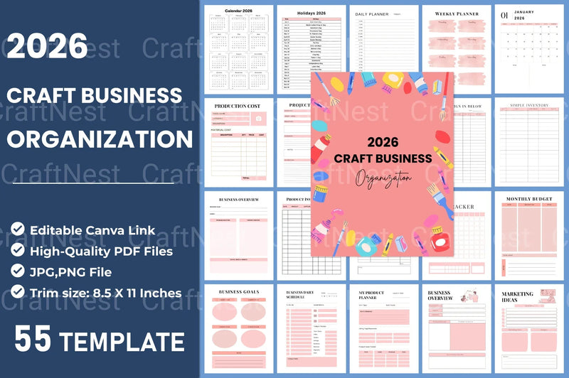 Craft Business Organization Tips - CraftNest - Digital Crafting and Art