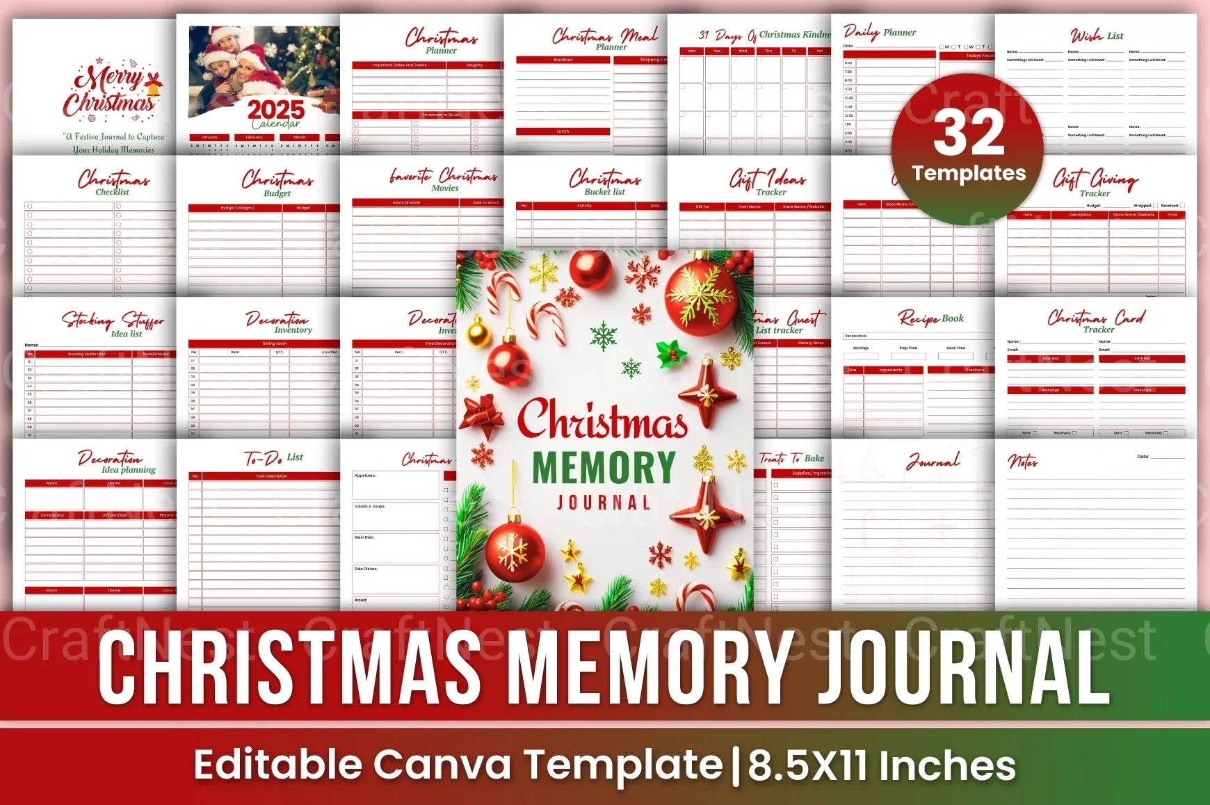 Christmas Memory: Festive Holiday Scene - CraftNest - Digital Crafting and Art