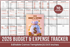 Budget Expense Tracker Tool - CraftNest - Digital Crafting and Art