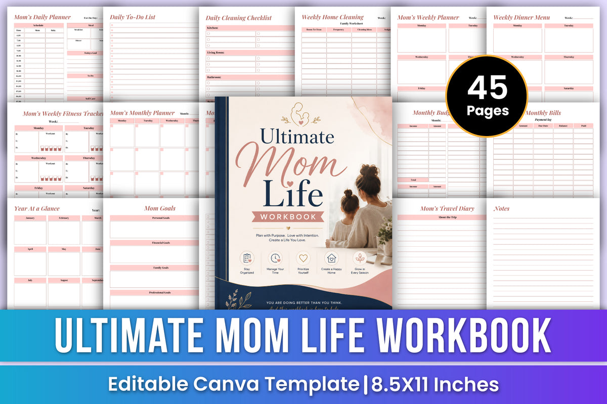 Ultimate Mom Life Workbook