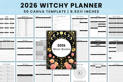 Witchy Planner: Enchant Your Daily Organization - CraftNest - Digital Crafting and Art