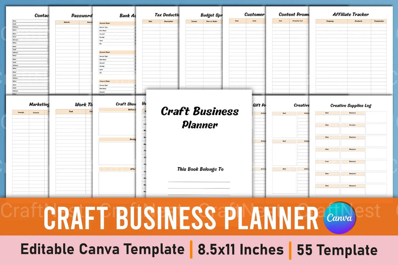 Craft Business Planner: Start Your Business Plan Today - CraftNest - Digital Crafting and Art