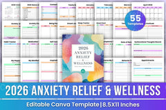 Anxiety Relief Wellness Guide - CraftNest - Digital Crafting and Art