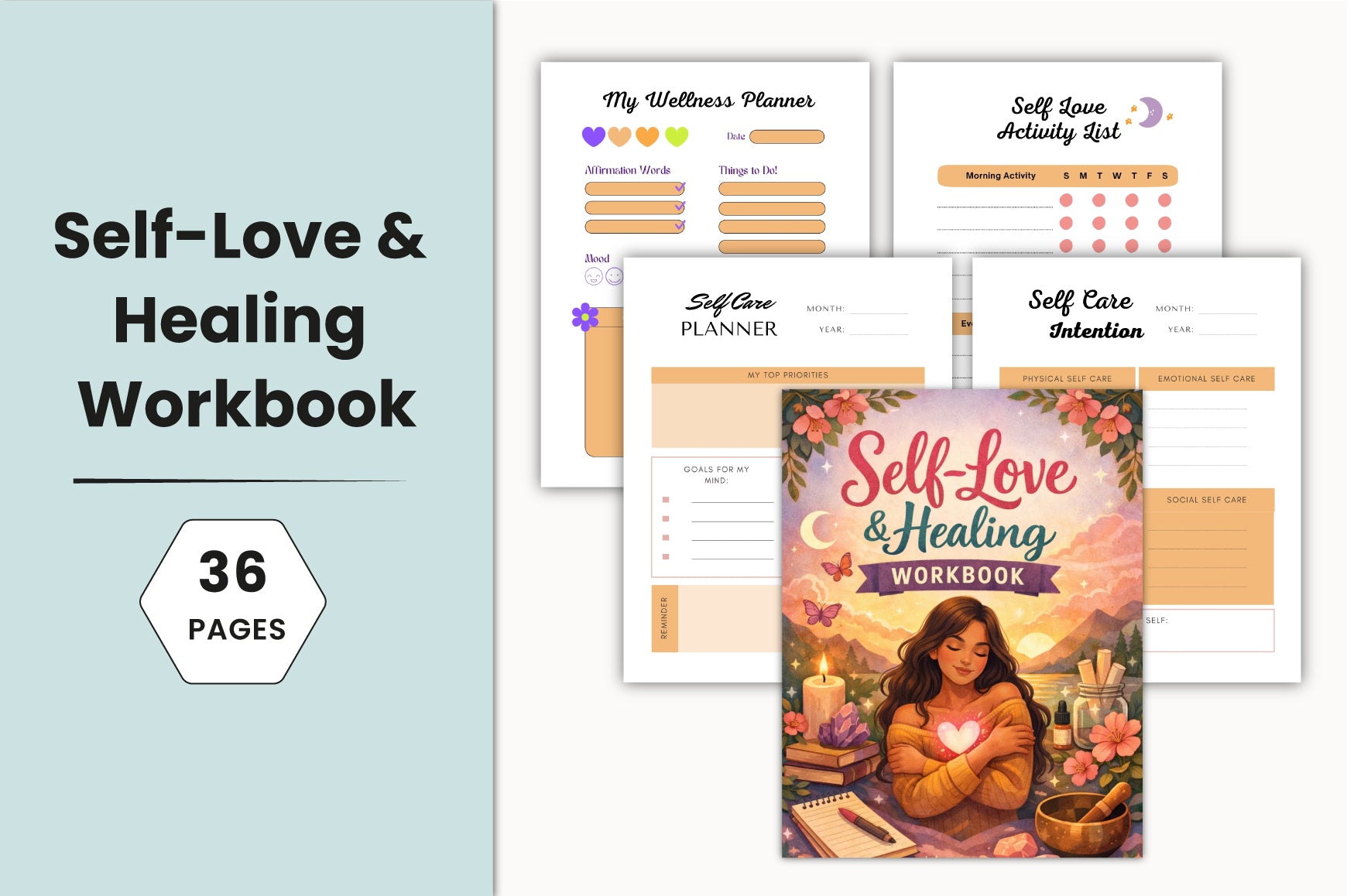 Self Love Healing Workbook