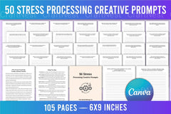 Stress Processing Creative Prompts - CraftNest - Digital Crafting and Art