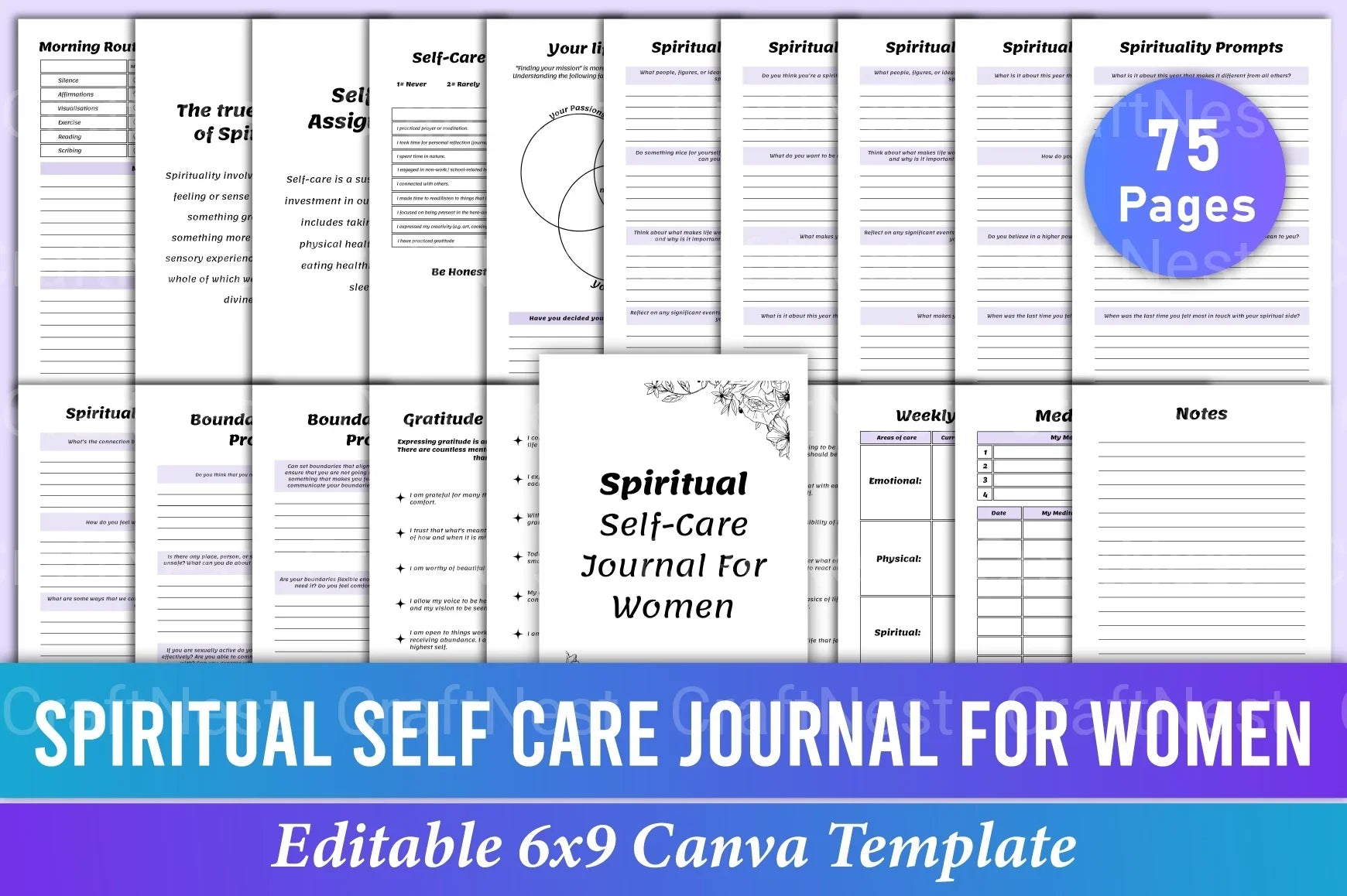 Spiritual Self-Care for Women - CraftNest - Digital Crafting and Art