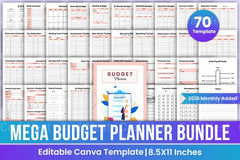 Mega Budget Planner - CraftNest - Digital Crafting and Art