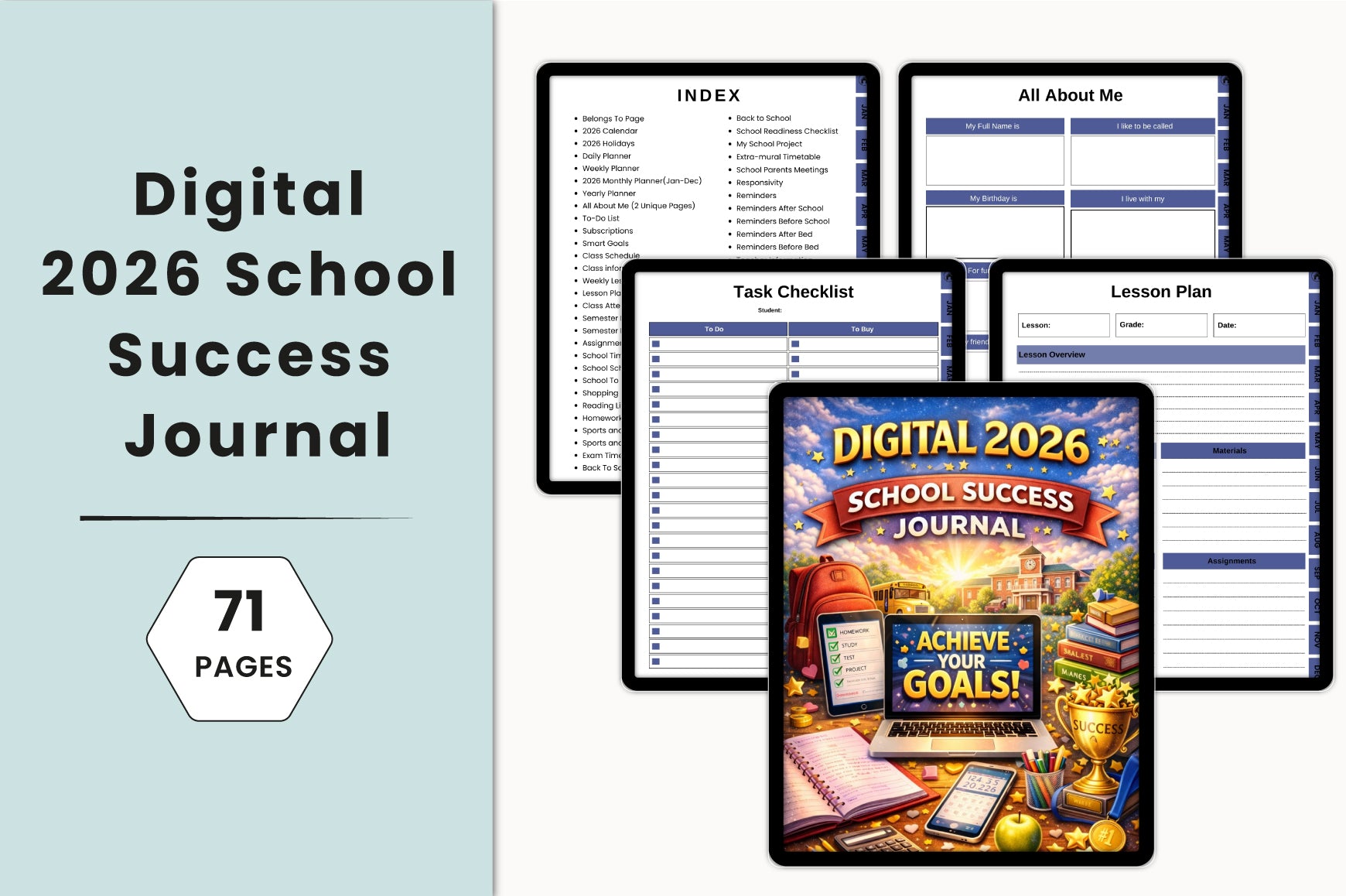 School Success Journal for Students