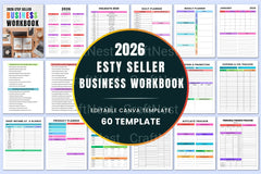 Etsy Seller Business Workbook for Success - CraftNest - Digital Crafting and Art