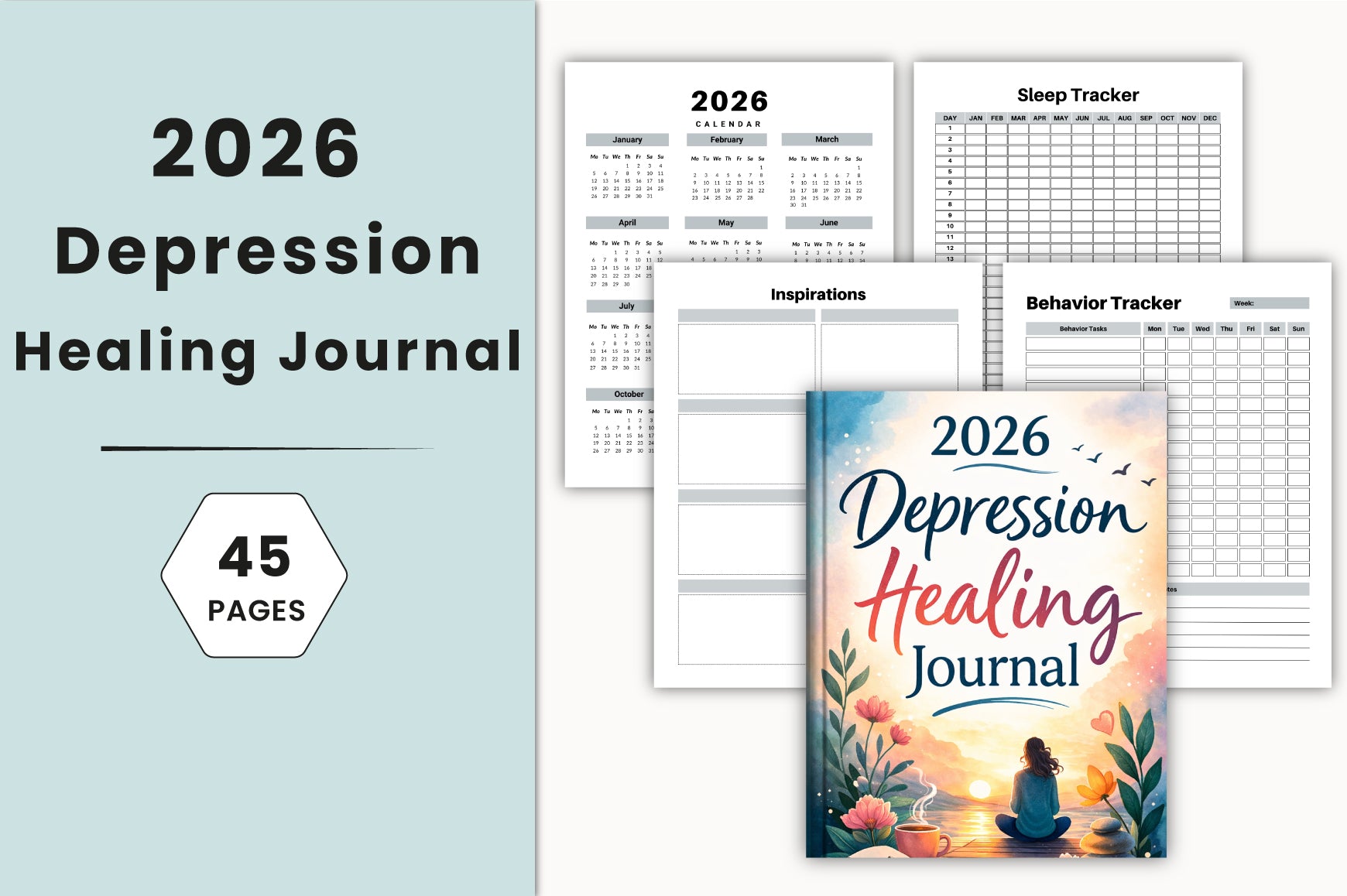 Depression Healing Journal