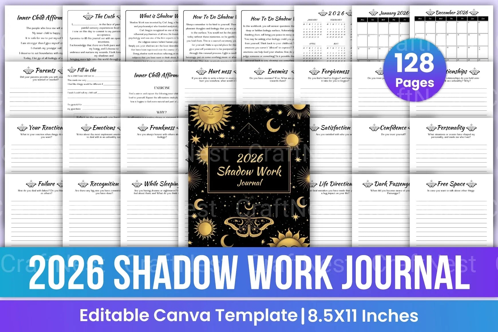 Mastering Shadow Work Techniques - CraftNest - Digital Crafting and Art