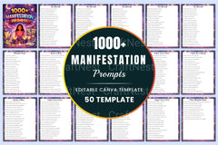 Manifestation Prompts Guide - CraftNest - Digital Crafting and Art