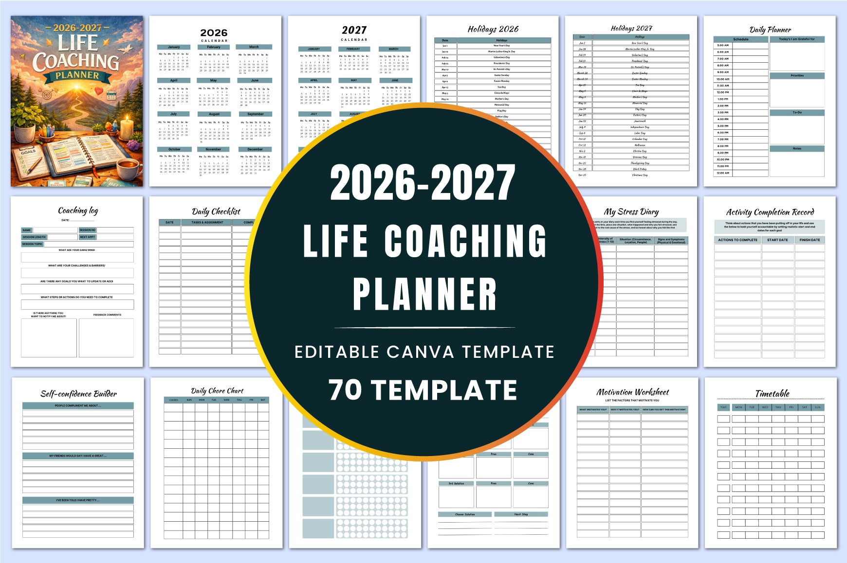 Life Coaching Planner