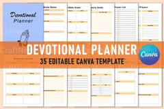 Devotional Planner for Spiritual Growth - CraftNest - Digital Crafting and Art