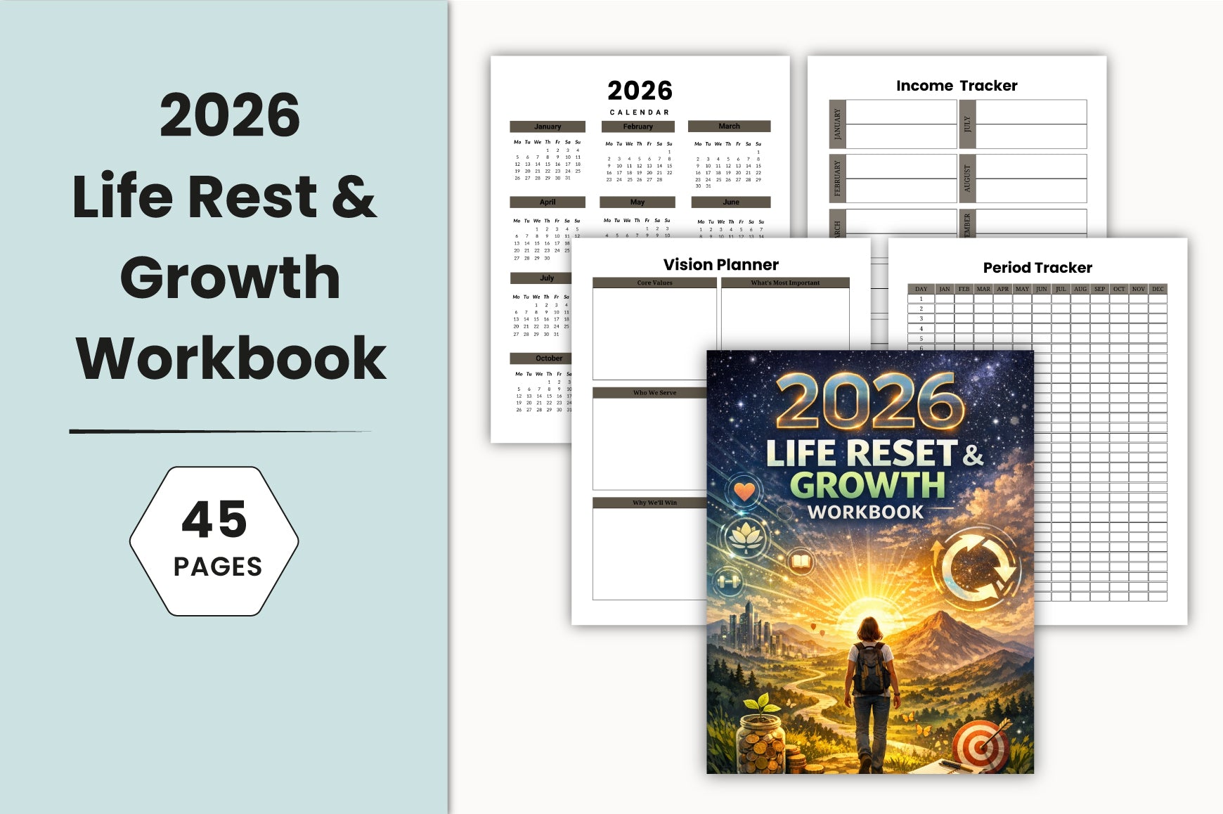Life Reset Growth Workbook