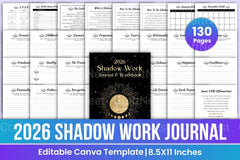 Shadow Work Workbook Guide - CraftNest - Digital Crafting and Art