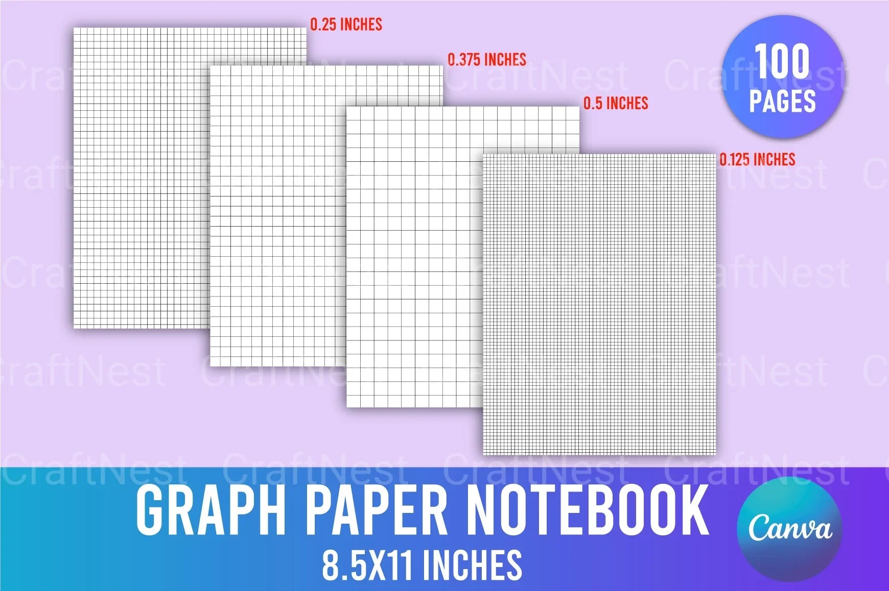 Graph Notebook for Creative Projects - CraftNest - Digital Crafting and Art