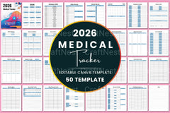 Medical Tracker Tool - CraftNest - Digital Crafting and Art