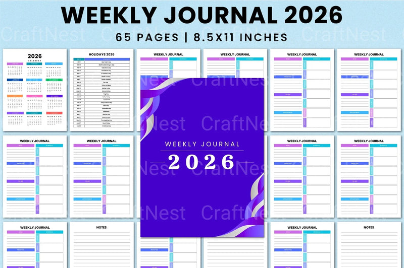 Weekly Report Summary - CraftNest - Digital Crafting and Art