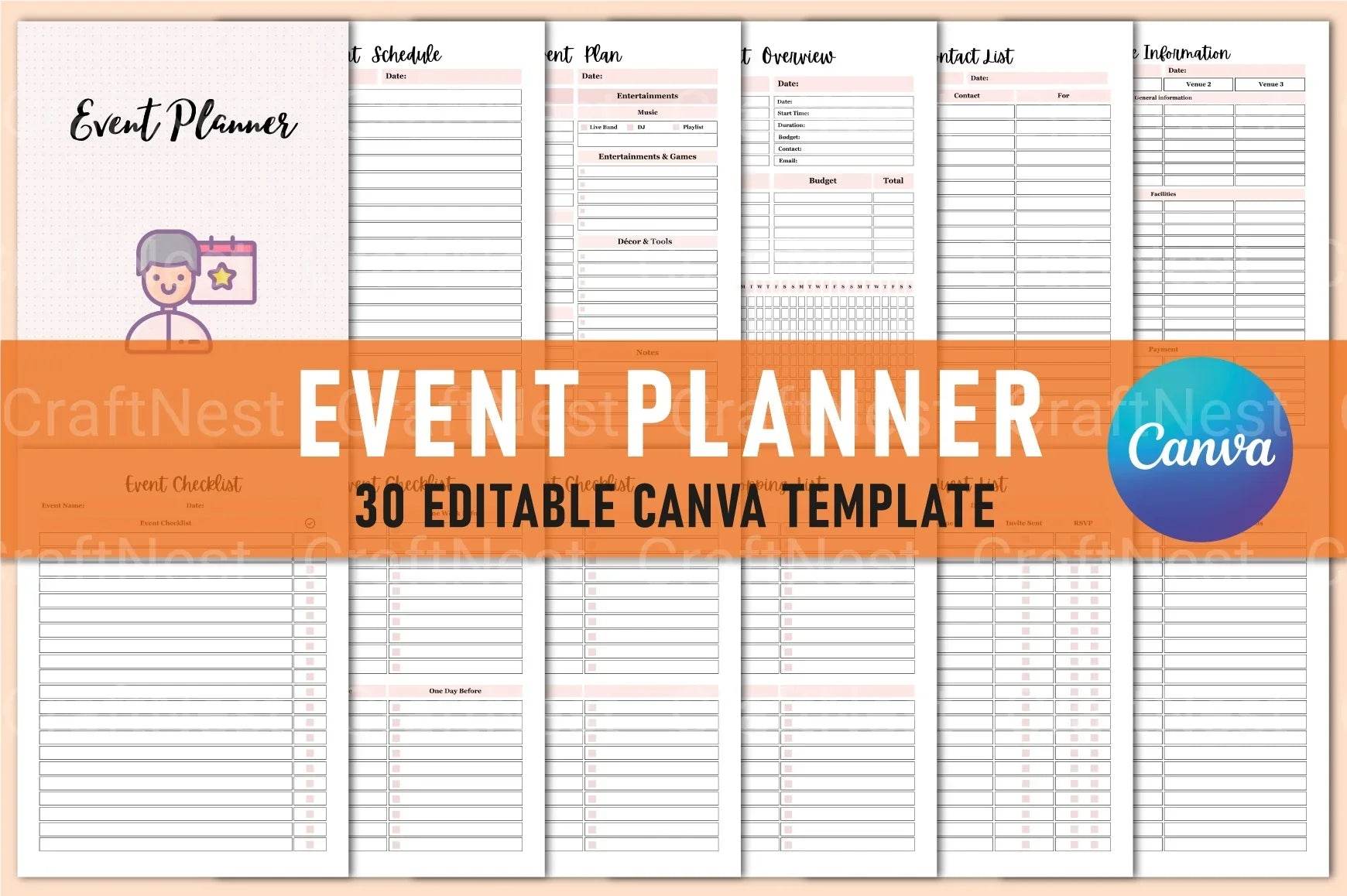 Event Planner Services - CraftNest - Digital Crafting and Art