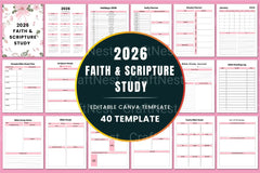 Faith Scripture Study Guide - CraftNest - Digital Crafting and Art