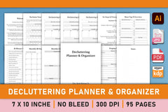Decluttering Planner Organizer Bundle - CraftNest - Digital Crafting and Art