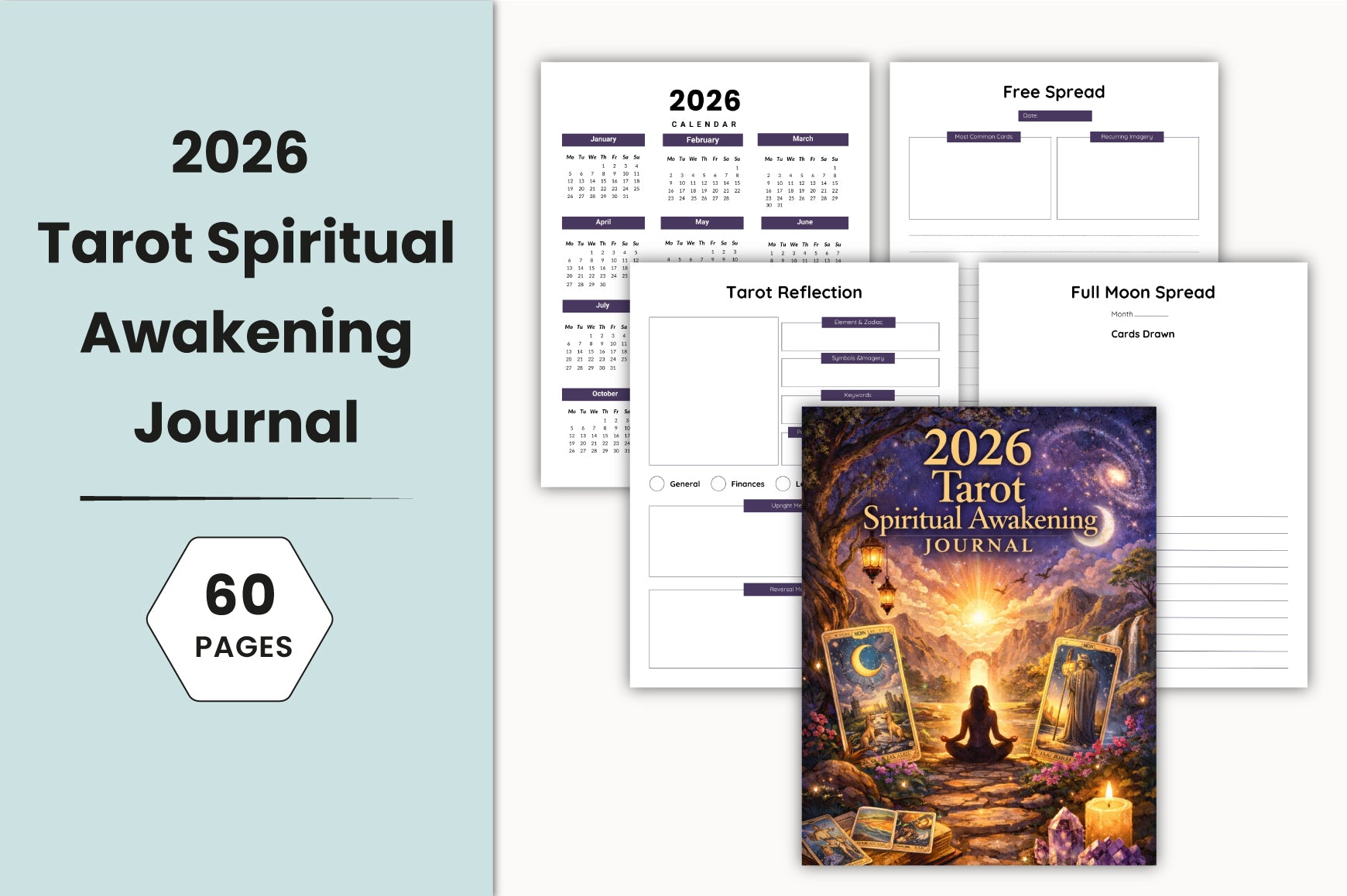 Tarot Spiritual Awakening Journal