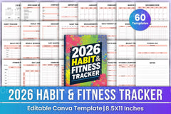 Habit Fitness Tracker: Boost Your Health & Productivity - CraftNest - Digital Crafting and Art