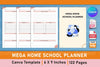 Mega Home School Planner Canva Template