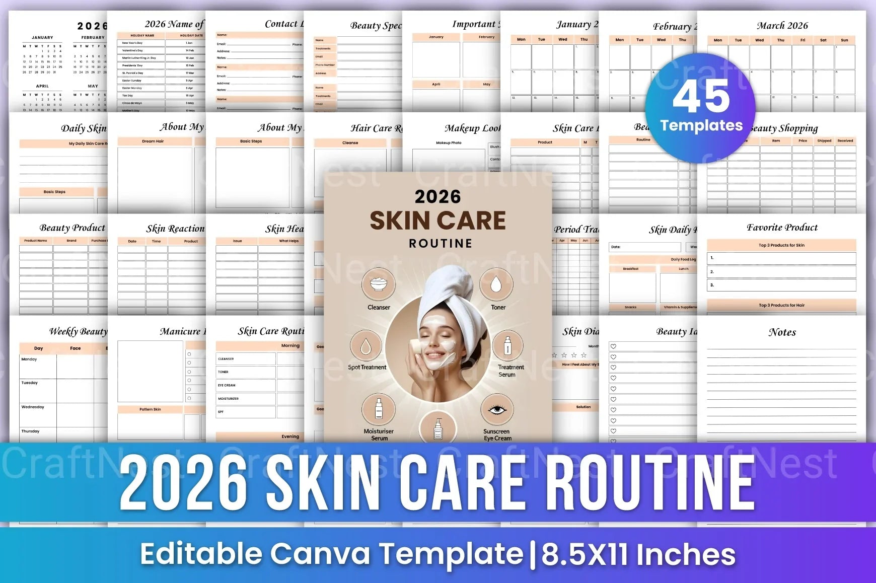 Effective Skin Care Routine Guide - CraftNest - Digital Crafting and Art