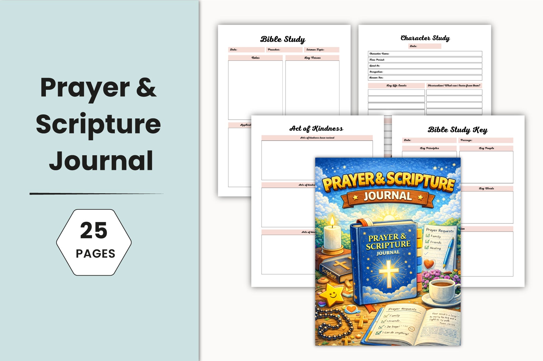 Prayer Scripture Journal