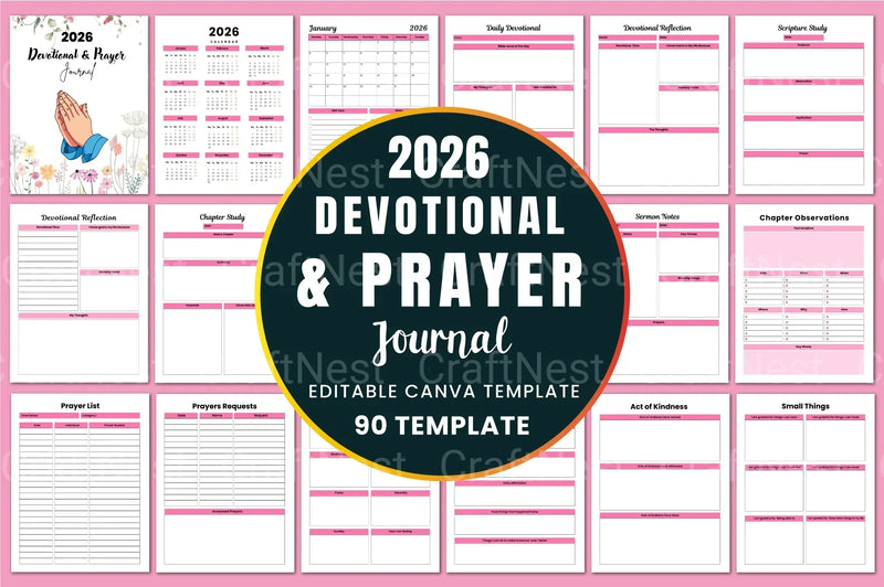 Devotional Prayer Guide - CraftNest - Digital Crafting and Art