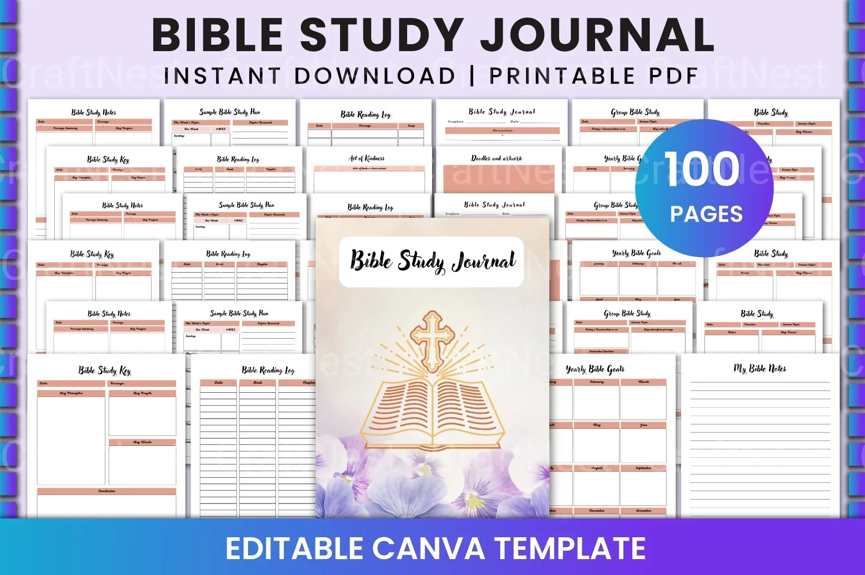 Bible Study Guide - CraftNest - Digital Crafting and Art