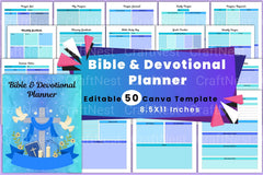 Bible Devotional Planner for Daily Inspiration - CraftNest - Digital Crafting and Art