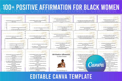 100 Positive Affirmations for Empowering Black Women - CraftNest - Digital Crafting and Art