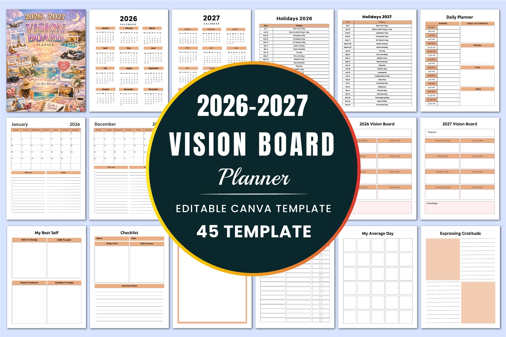 Vision Board Planner