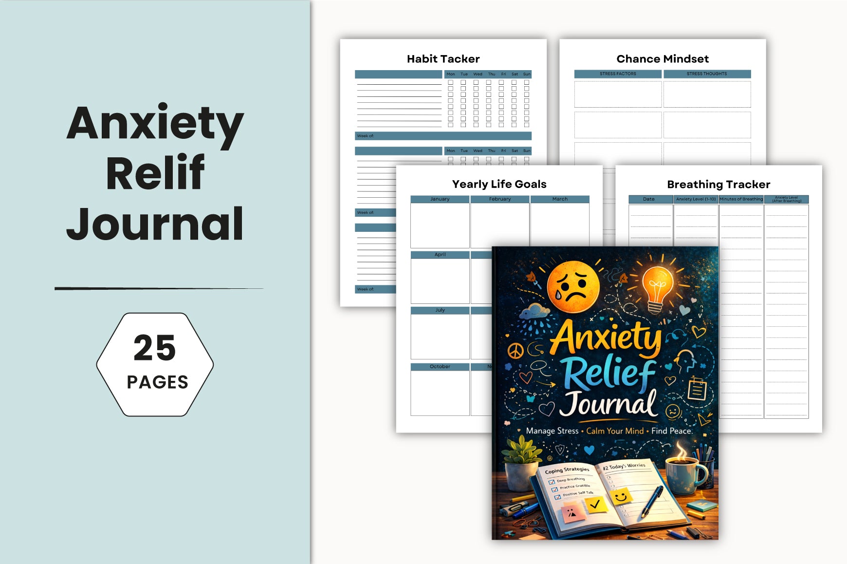 Anxiety Relief Journal