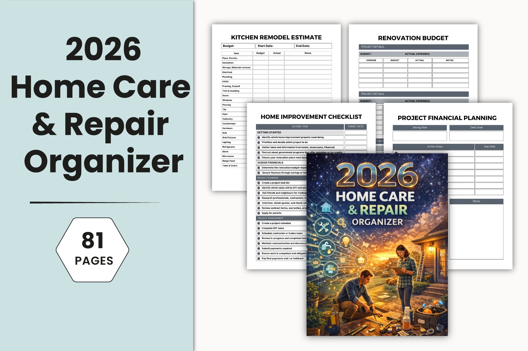 Home Care Repair Planner