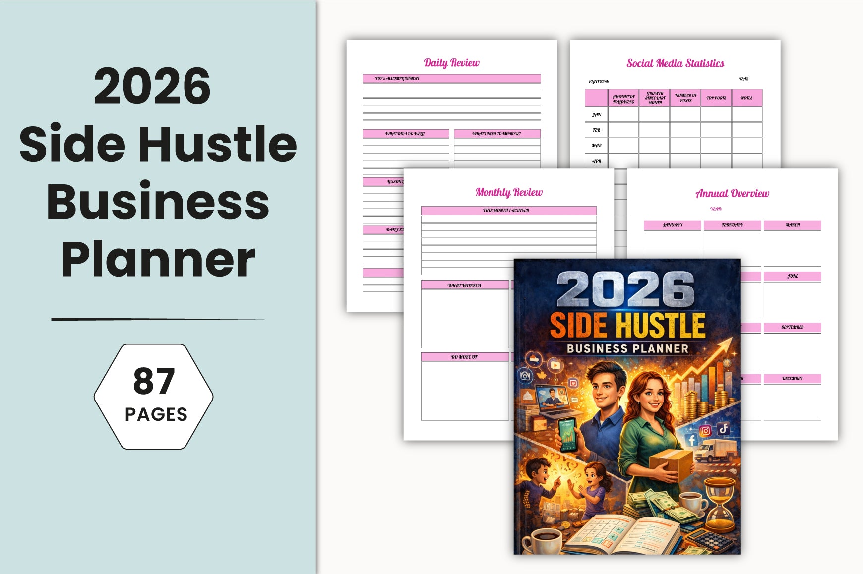 Side Hustle Business Planner