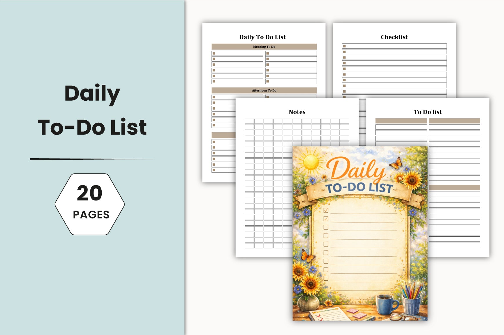 Daily To-Do List Planner