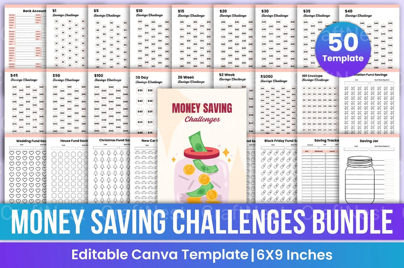 Top Money Saving Challenges to Boost Your Savings - CraftNest - Digital Crafting and Art