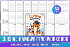 Cursive Handwriting Workbook for Kids Update - CraftNest - Digital Crafting and Art