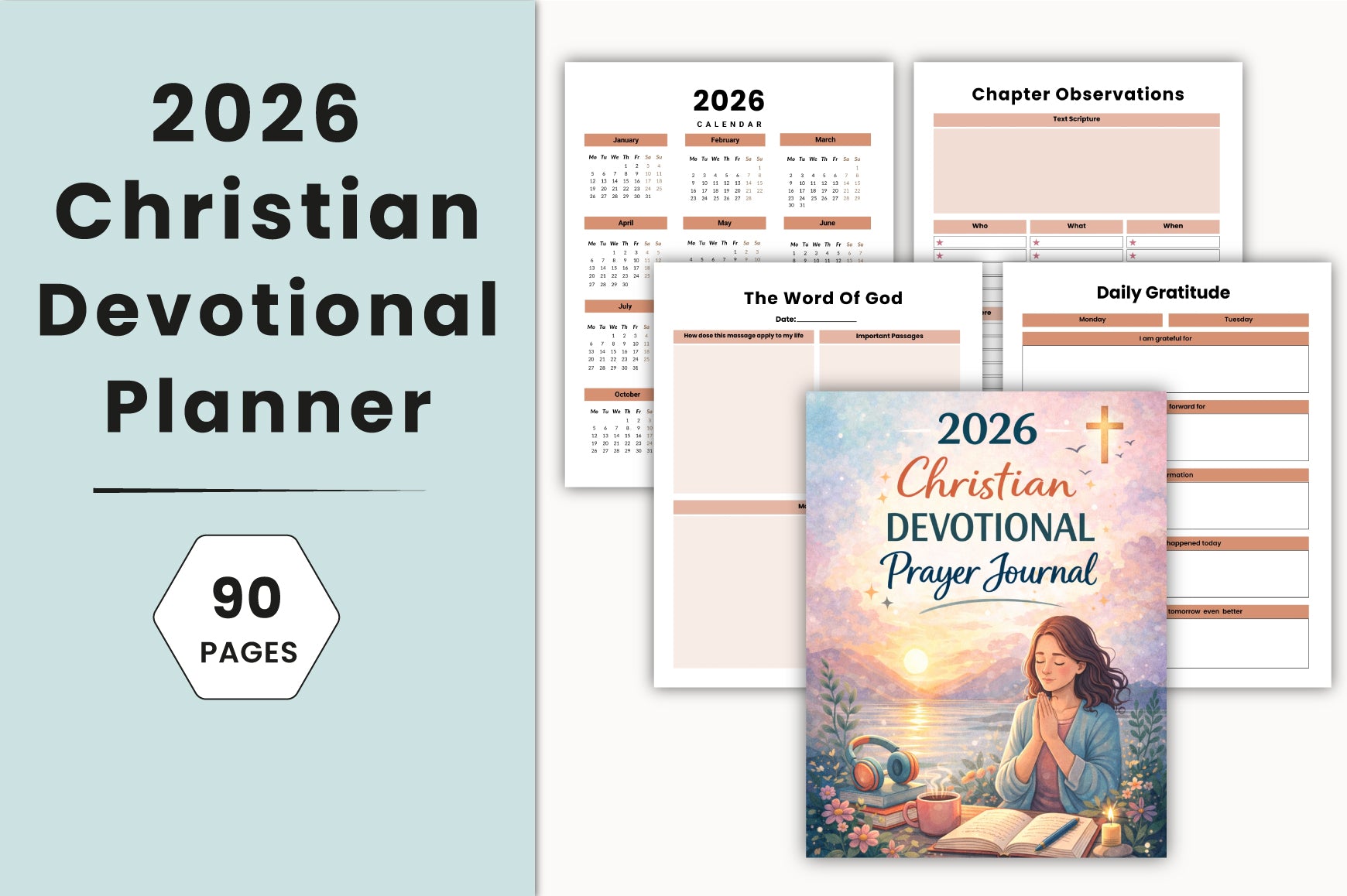 Christian Devotional Prayer Journal