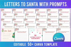 Creative Letters to Santa with Writing Prompts - CraftNest - Digital Crafting and Art