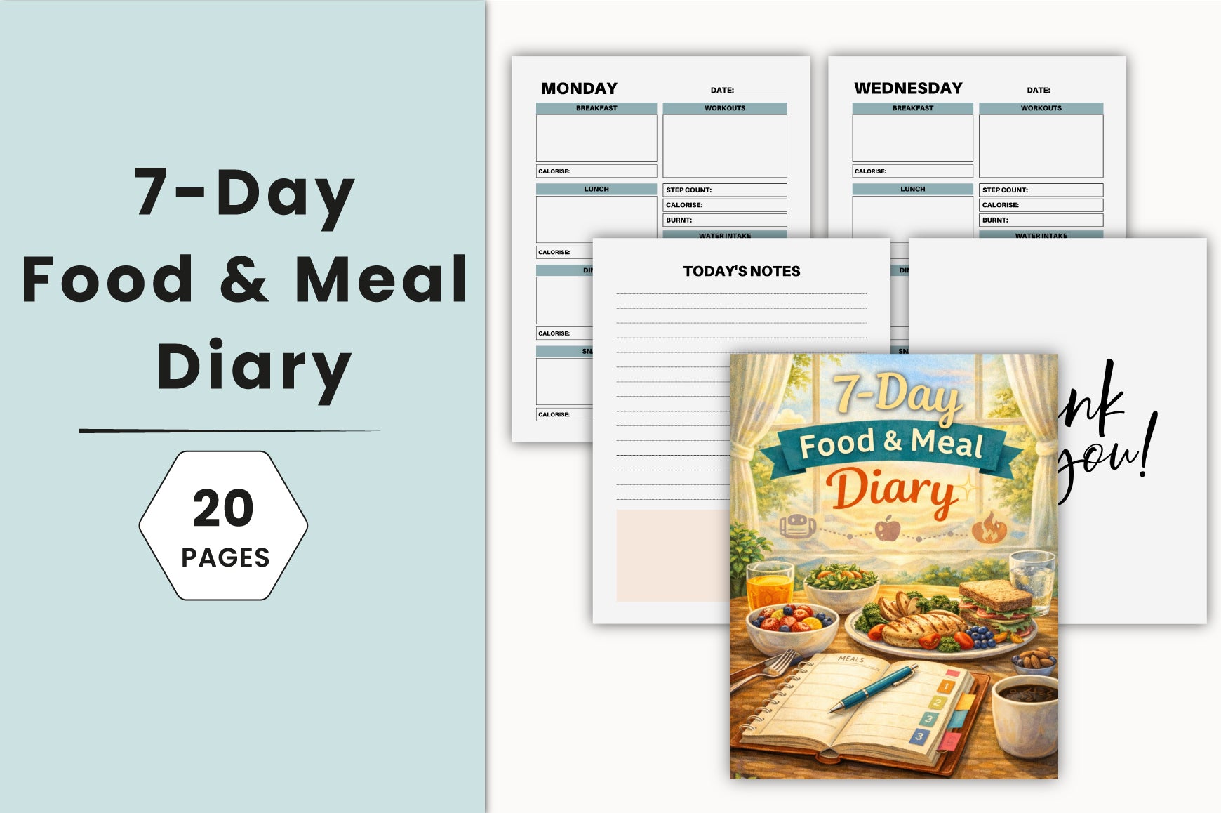 Day Food Meal Planner